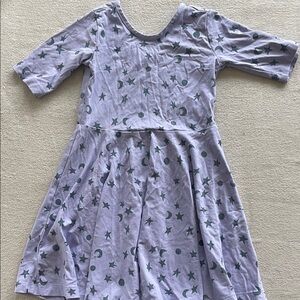 Hanna Andersson Lavender Starry Dress